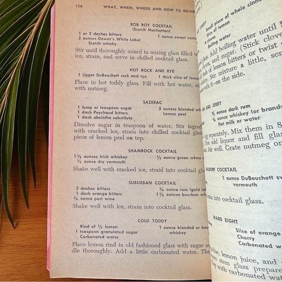 Vintage 1955 What, When, Where and How to Drink – First Edition Paperback - Picture 9 of 11